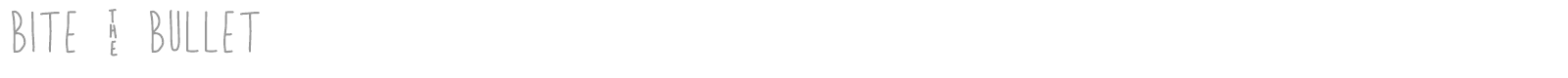 Bite The Bullet font preview